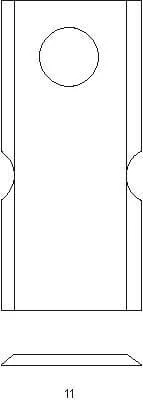 JF - 8113800004 - Mower Blade JF