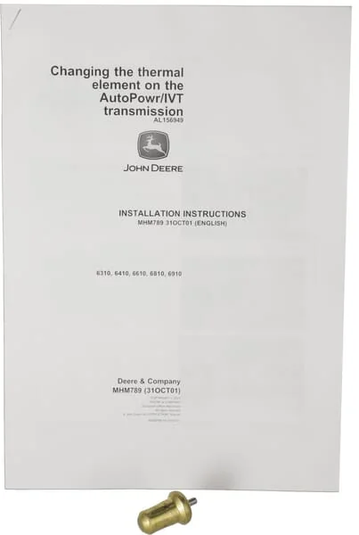 John Deere - AL156949 - Thermostatic Control