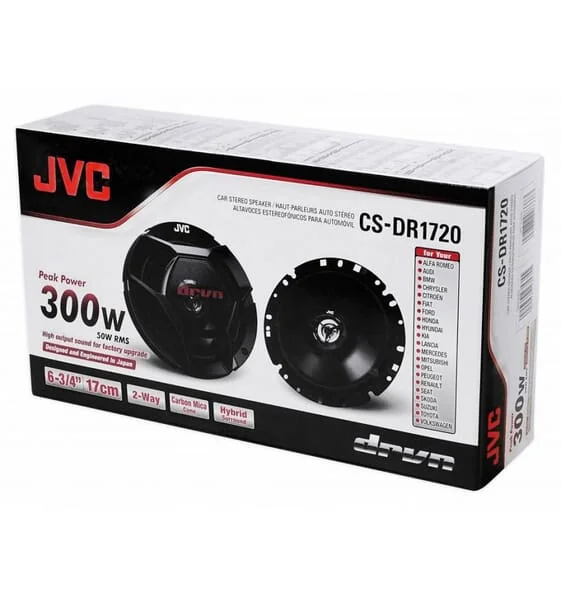 JVC Kenwood - CSDR1720 - Set of Speakers 170mm 50w/300w