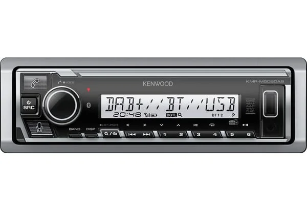 JVC Kenwood - KMR508DAB - Radio Marine USB BT DAB+