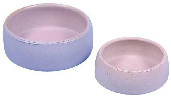 Kerbl - VV5410 - Porcelain Feeding Bowl, White, Capacity 0.5 kg Kerbl