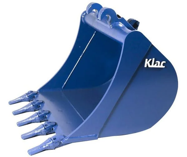 Klac - TSC4045AD6B - Backhoe Bucket C/C4 450mm Klac System With Esco Teeth V13