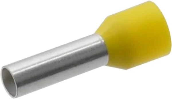 Klauke - 47512 - Cable End Cover Yellow, 6mm² (100x), Klauke