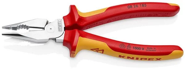 Knipex - TA0826185 - Needle-Nose Combination Plier 185mm VDE