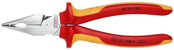 Knipex - TA0826185 - Needle-Nose Combination Plier 185mm VDE