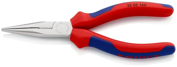 Knipex - TA2505160 - Knipex Half-Round Nose Pliers with Side Cutters