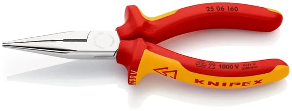 Knipex - TA2506160 - Snipe Nose Pliers with Knife Edge