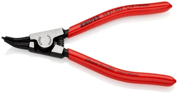 Knipex - TA4631A02 - Circlip Pliers Diameter 3-10mm External Bent 45°