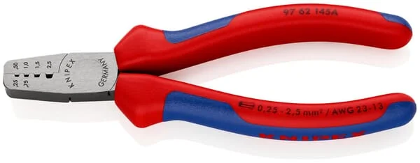 Knipex - TA9762145A - Knipex Crimping Pliers for Ferrule Connectors