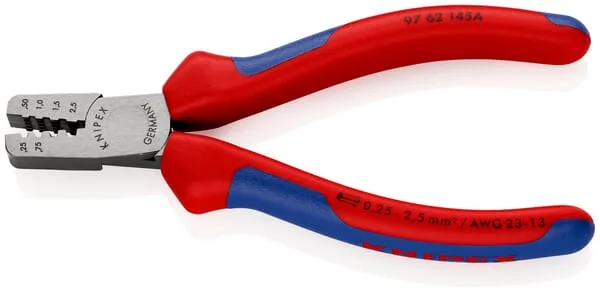 Knipex - TA9762145A - Knipex Crimping Pliers for Ferrule Connectors