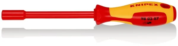 Knipex - TA980307 - Knipex Socket Wrench with Screwdriver Handle