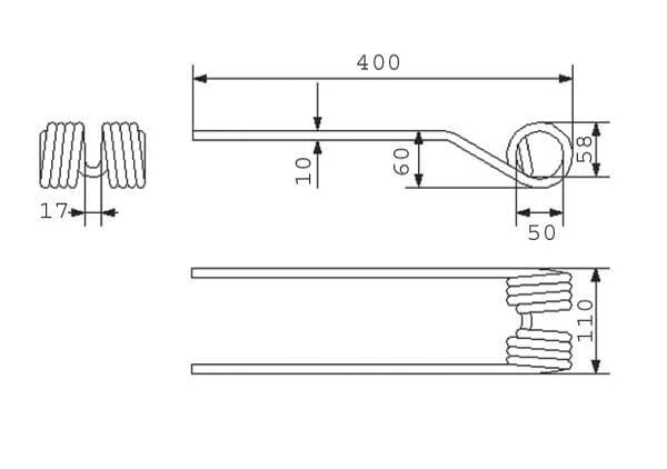 Kramp - 0001048210KR - Spring Finger