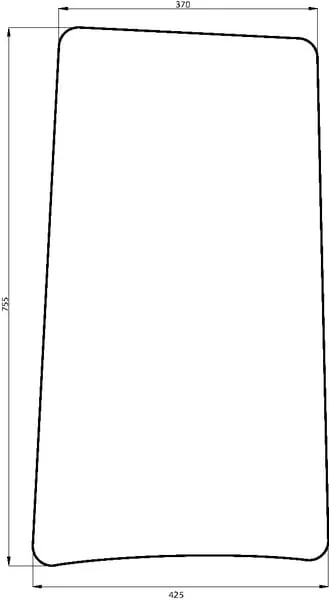 Kramp - 00097703010N - Kramp Side Window