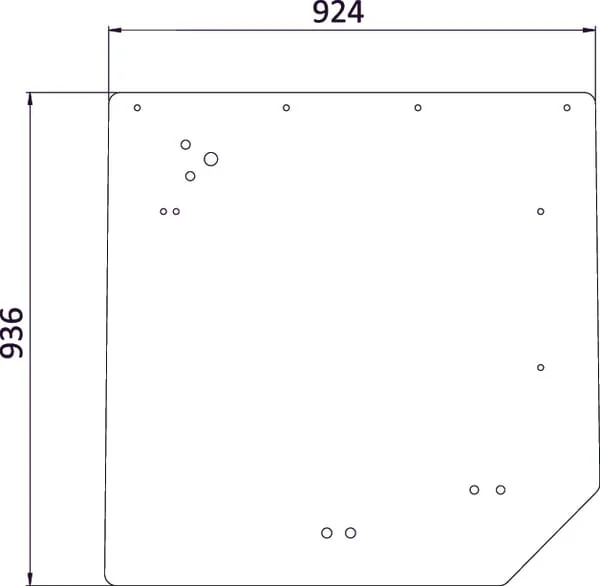 Kramp - 0011057000N - Rear Window