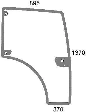 Kramp - 00142297010N - Kramp Door Glass, Complete