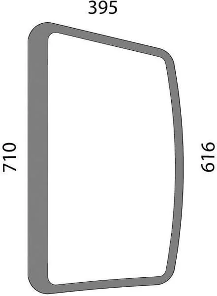 Kramp - 00148851010N - Side Window