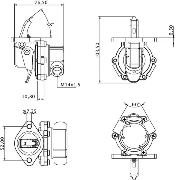Kramp - 04157223KR - Feed Pump SDF