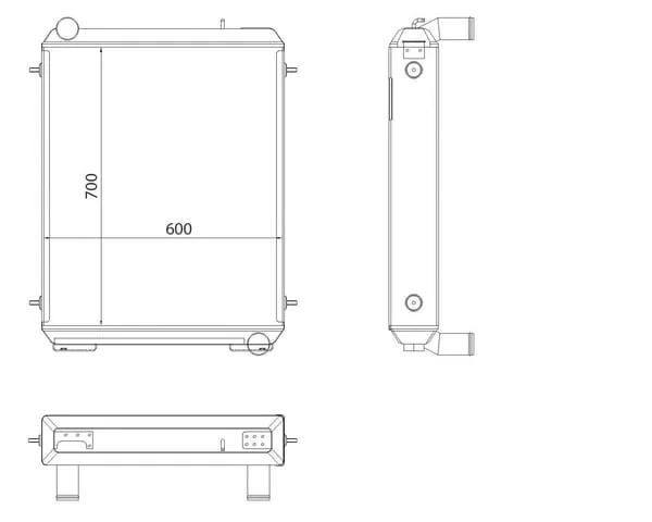 Kramp - 04428070N - Radiator