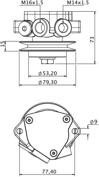 Kramp - 04503571KR - Fuel Lift Pump