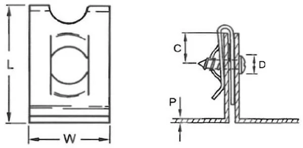 Kramp - 048014 - Kramp Hose Clamp 6.3 mm 24.3x14.5