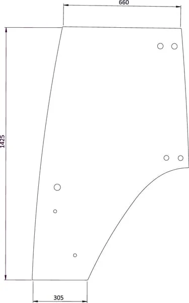 Kramp - 117810030010KR - Glass in Door