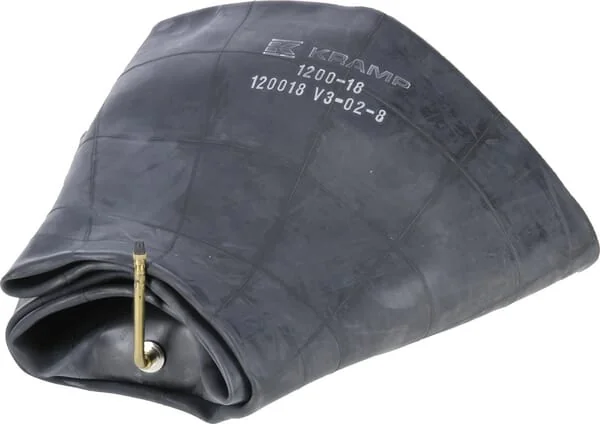 Kramp - 120018V3028 - Inner Tube for Rim Diameter 18", 12.00/18 Bent Valve Kramp