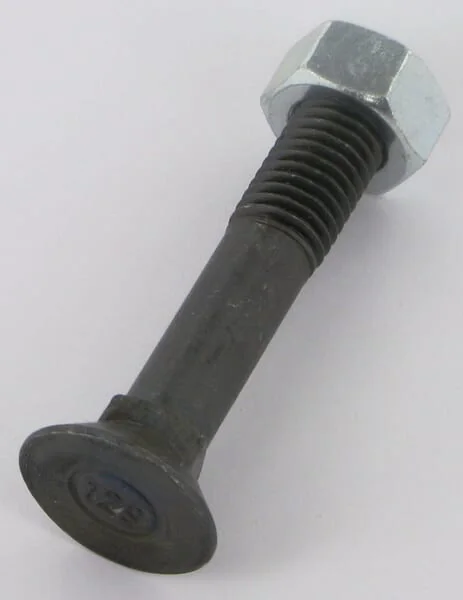 Kramp - 1270129VK - Plough Bolt And Nut M12x70 12.9 DIN608, With Countersunk Head And Square Neck