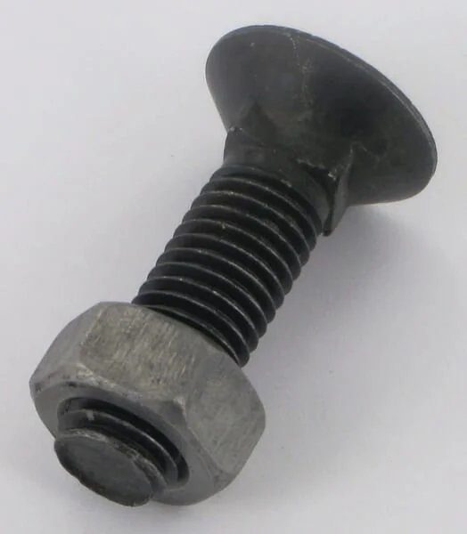 Kramp - 1450VK - Plough Bolt, Square M14x50, Round With Countersunk Head and Square Neck