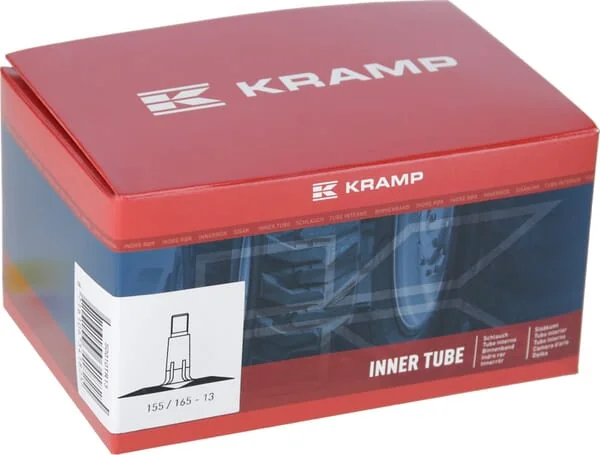 Kramp - 15516513TR13 - Inner Tube For Rim Diameter 13", 155-13 / 165-13, Straight Valve TR13, Kramp