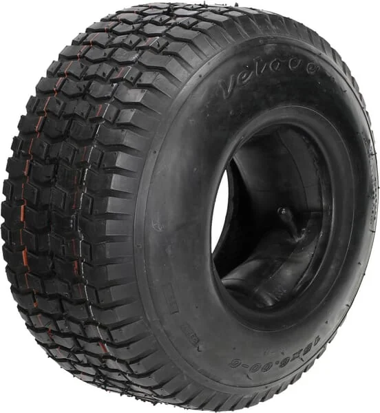 Kramp - 1560064HF224S - Tyre and Tube 15x6.00-6, 4 Ply, Straight Valve, HF-224, Kramp
