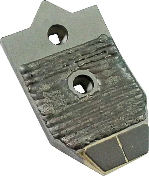 Kramp - 1738050060CN - Cultivator Point 215x127x20mm, Hardened, Flat, 2 Hole, Suitable For Unia