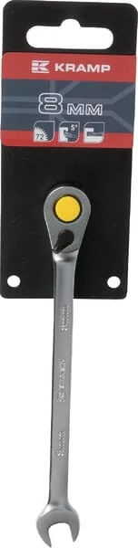 Kramp - 1802030009KR - Combination Ratchet Wrench 9 mm, Kramp