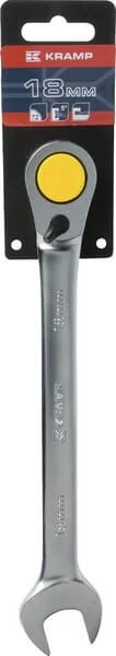Kramp - 1802030018KR - Combined Ratchet Wrench 18 mm