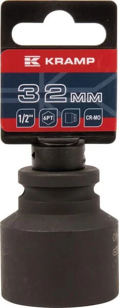 Kramp - 1803524632KR - Impact Socket 1/2" 32 mm