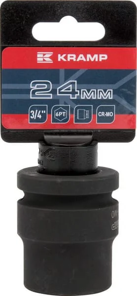 Kramp - 1803526624KR - Impact Socket 3/4" 24 mm