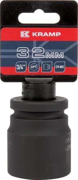 Kramp - 1803526632KR - Impact Socket 3/4" 32 mm