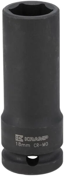 Kramp - 1803544618KR - Impact Socket Long 1/2" 18 mm