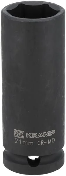 Kramp - 1803544621KR - Impact Socket Long 1/2" 21 mm