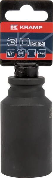 Kramp - 1803544630KR - Long Impact Socket 1/2" 30 mm