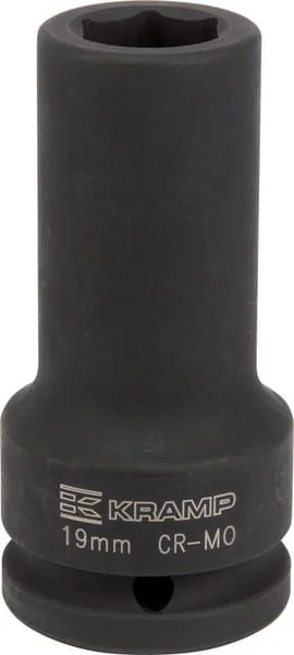 Kramp - 1803546619KR - Long Impact Socket 3/4" 19 mm