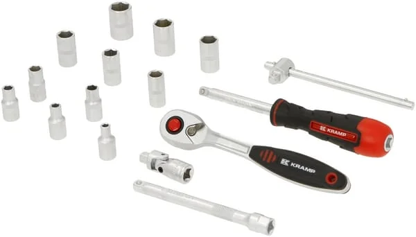 Kramp - 1804922016IKR - Socket Set 1/4" 16 pcs