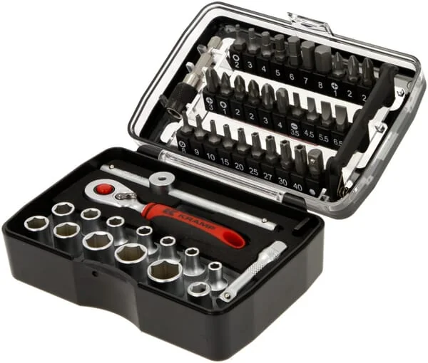 Kramp - 1804922047KR - Socket Set Mini 1/4" 47 pcs
