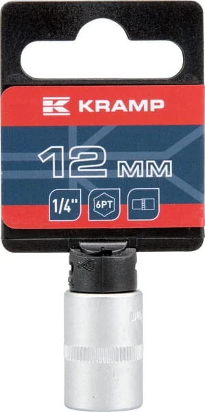 Kramp - 18060060120KR - Socket Wrench 1/4" Hexagonal 12 mm