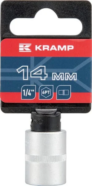 Kramp - 18060060140KR - Socket Wrench 1/4" Hexagonal 14 mm