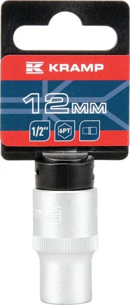 Kramp - 18060130120KR - Socket 1/2" Hex 12 mm