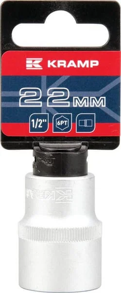 Kramp - 18060130220KR - Socket Wrench 1/2" Hex 22 mm