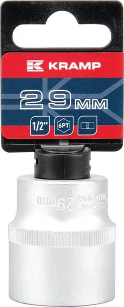 Kramp - 18060130290KR - Socket Wrench 1/2" Hex 29 mm