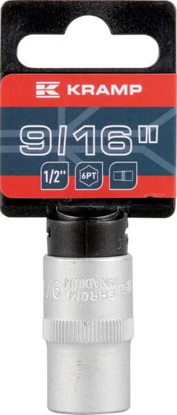 Kramp - 18060131140KR - Socket Wrench 1/2" Hex 9/16"