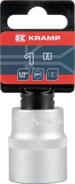 Kramp - 18060131250KR - Socket Wrench 1/2" Hex 1"