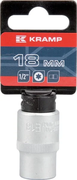 Kramp - 18060132018KR - Socket Wrench 1/2" Torx E18